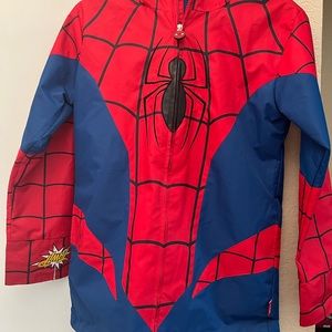 Siderman shop disney raincoat size 9/10 Boys Youth